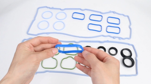 Image of VS50805R Valve Cover Gasket Kit Set MS97204 Compatible with 2011-2020 3.6L V6 Dodge Avenger Challenger Durango Grand Caravan Journey Ram 1500 Cherokee Grand Cherokee Wrangler 200 300