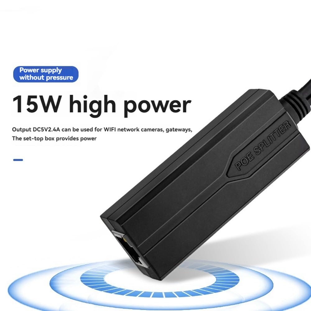 Adapter rozdzielacza Poe 48 V do 5 V 48 V do 5 V rozdzielacz Poe Splitter Poe Splitter