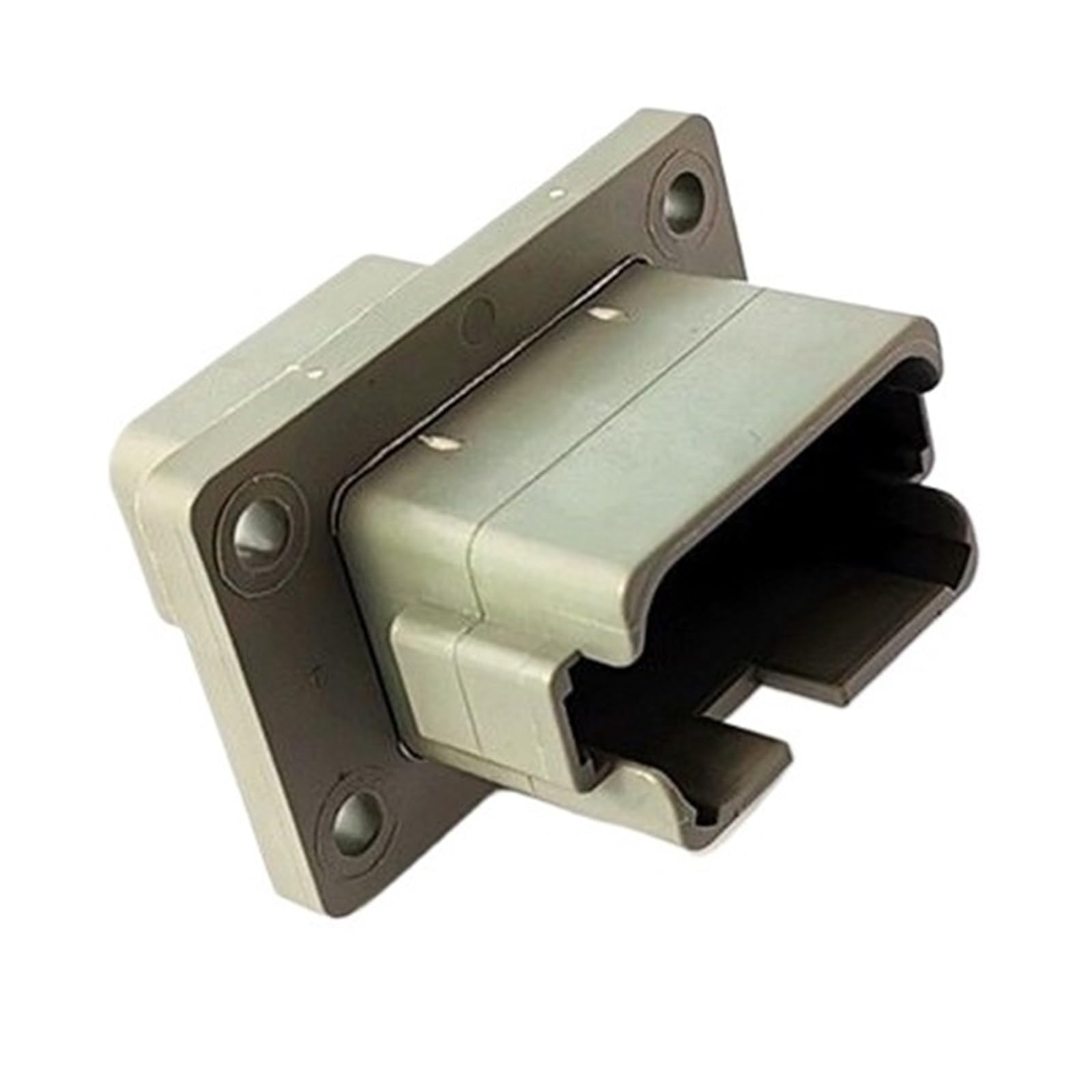 X psblty 12-pin Waterproof Connector DT04-12PA-BL04 Flange Mount For Heavy-duty Equipment, Construction Machinery, Etc.