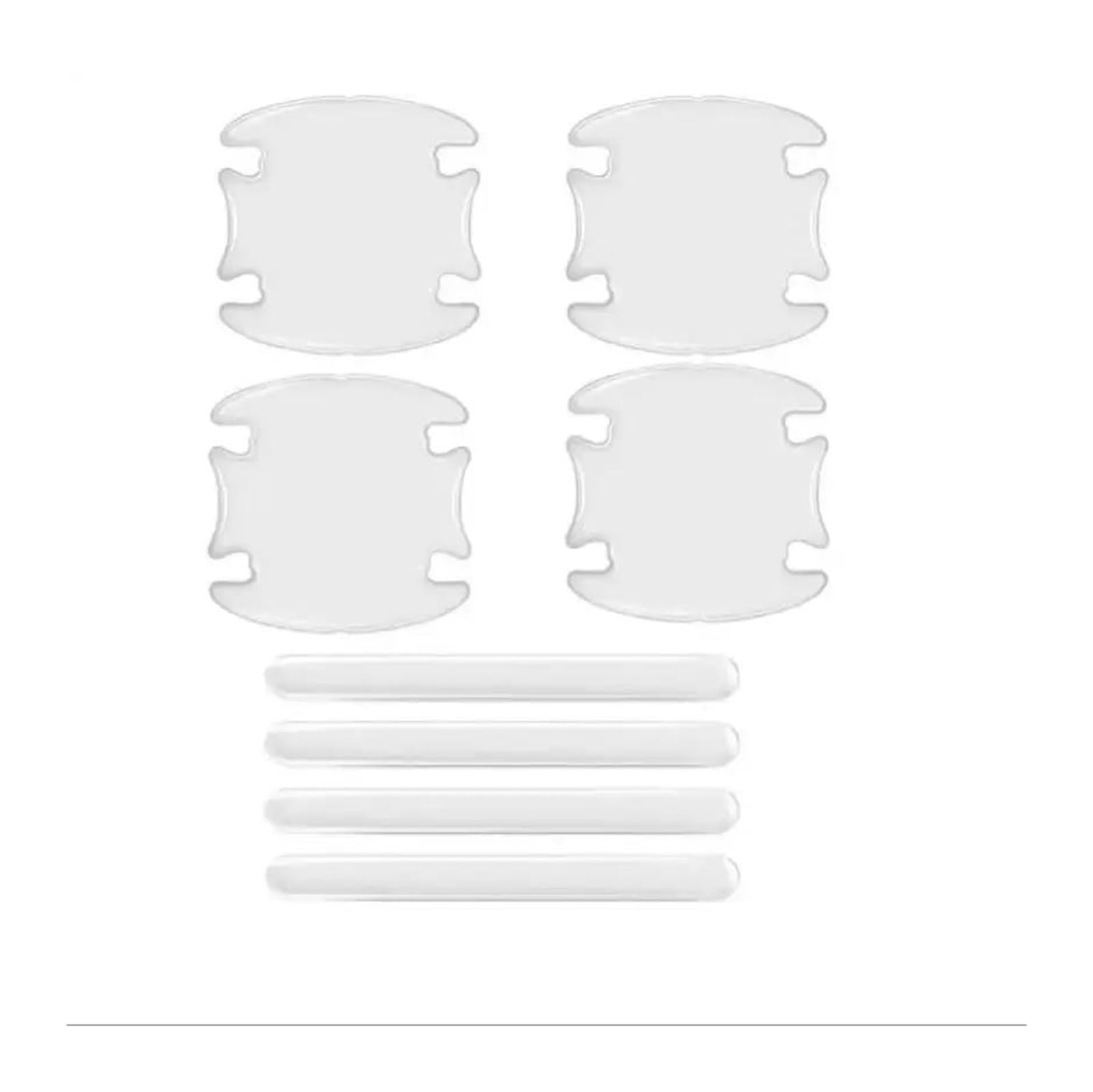 NVNZMFPPW Car Door Handle Bowl Protection Stickers for Seat for Leon for Ibiza for Cupra FR for Leon Mk3 5F 6J for Ateca for Altea for Arona(8pcs)