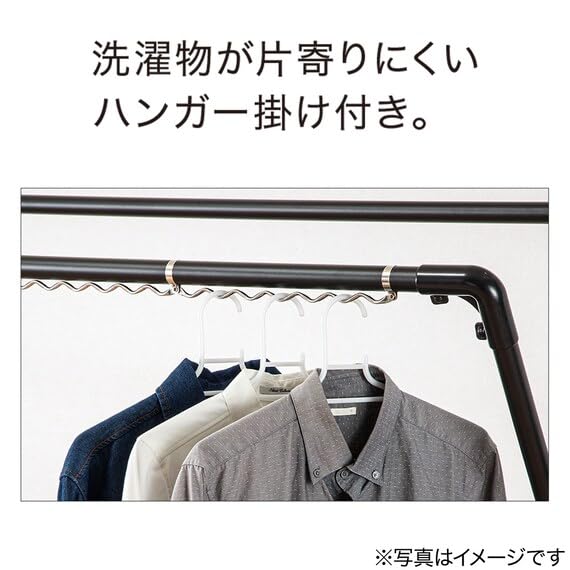 Amazon.co.jp : ニトリ アルミ X型 物干し FC02 ブラック NITORI 