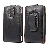 Vertical Leather Swivel Belt Clip Case Cell Phone Holster Pouch for Samsung Galaxy S22 S21 S20 S23 S10 S9 Note10 A10e / iPhone 11 XR 14 13 12 Pro / Google Pixel 5 4 / Huawei P30 P20 Lite / LG K31 K30