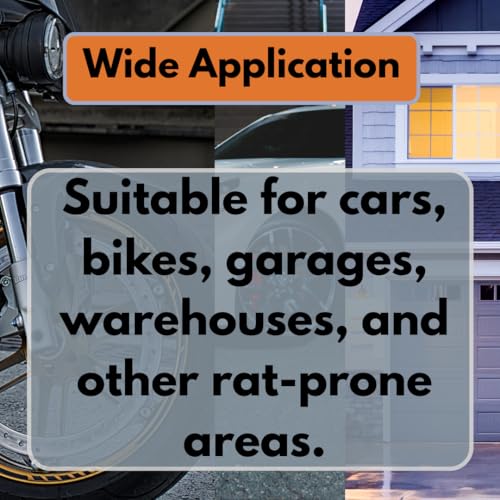Image of WTC Rat Stop Car Spray - 500ml Rodent Repellent for Cars, Bikes, Garages & Homes | Protects Wiring & Engine Bay | Up to 90 Days Protection