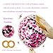 Balloon Garland Arch Kit Light Pink Rose Red Black Bot Latex Balloons Confetti Balloon Set for Baby Shower Decorations Birthday Party Supplies (Mouse Color)
