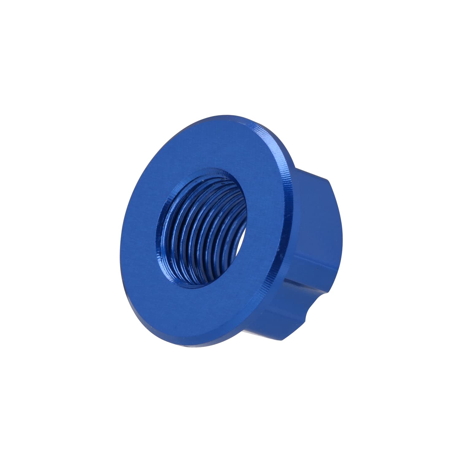 RunfarrMotorcycle Rear Axle Nut,M12*1.25P Rear Wheel Axle Nut Aluminium CNC for Electric Dirt Bike Sur-Ron Surron Sur Ron X Sur Ron S X160 X260-Blue