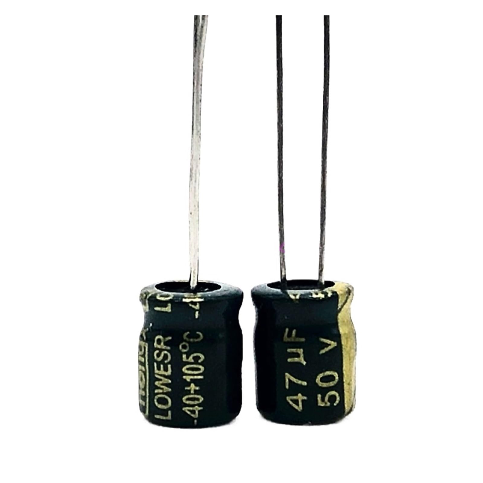 ICXLPMC 200pcs/lot Q02 high frequency low impedance 50v 47UF aluminum electrolytic capacitor size 6 * 7 47UF 20%