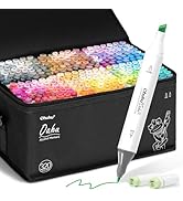 Amazon | Ohuhu マーカーペン 筆タイプ 320色 プロ愛用 イラスト