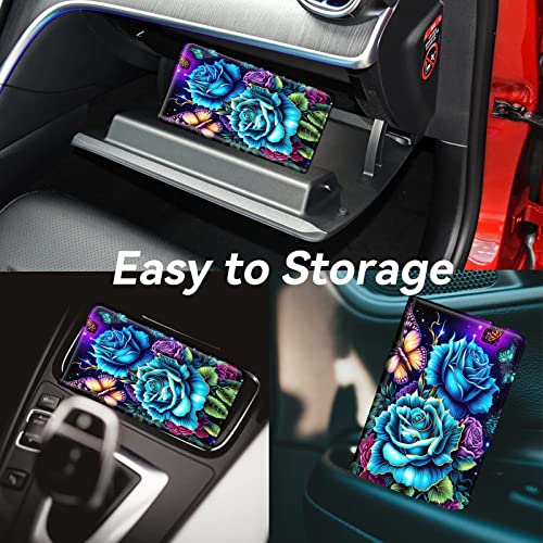 Organizador de coche de piel miniatura 4
