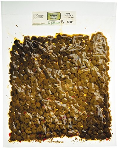 La Gallinara Olive snocciolate e aromatizzate, Grüne Oliven ohne Stein, gewürzt, 1000 g Cover