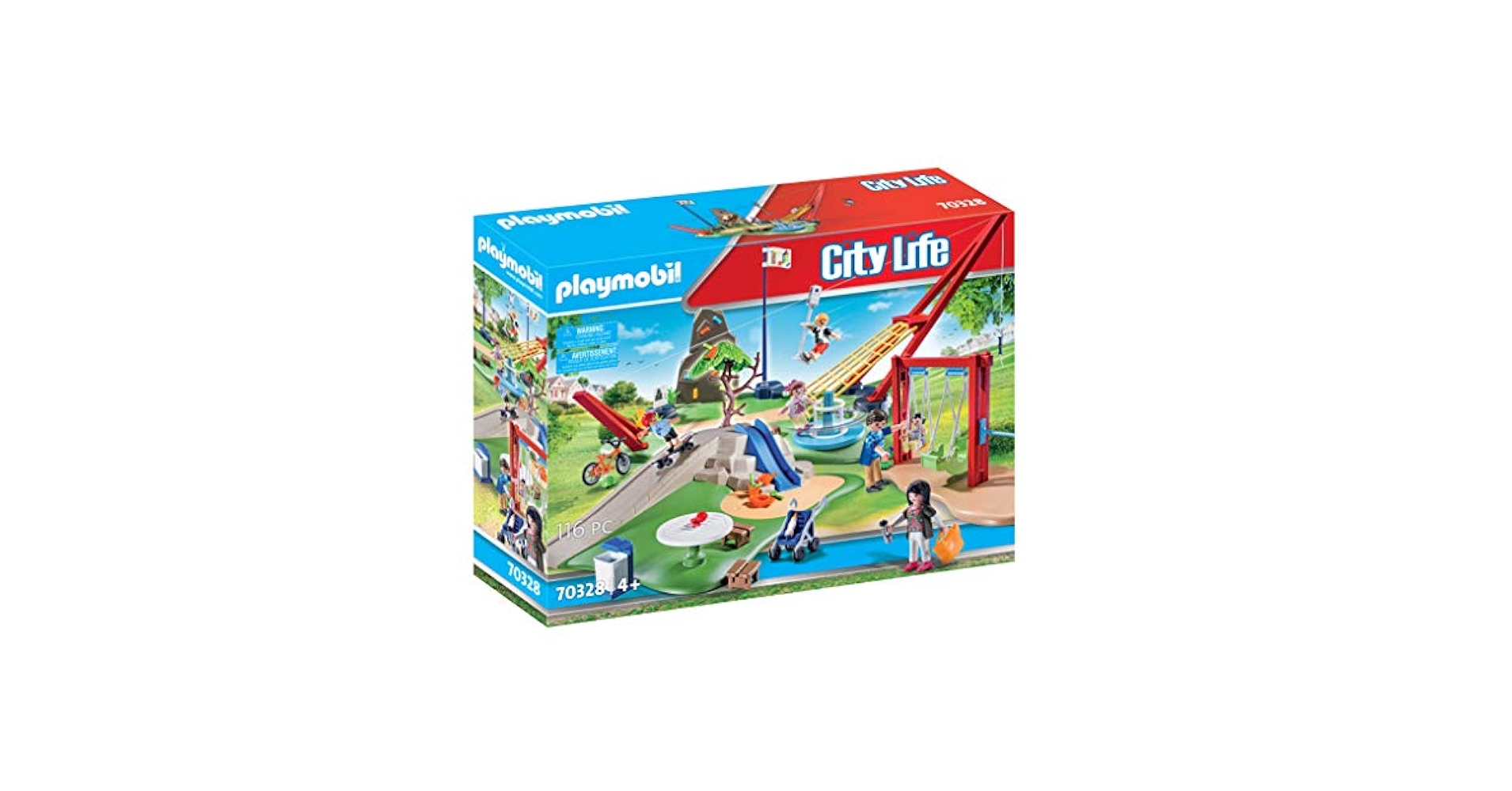 プレイモービル　playmobil オールド　レトロ 公園　遊園地　滑り台 Playmobil(プレイモービル) 子供用プールと滑り台＆ジャグジー