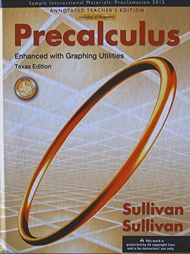 Precalculus: Enhanced with Graphing Utilities, ... 1269614371 Book Cover