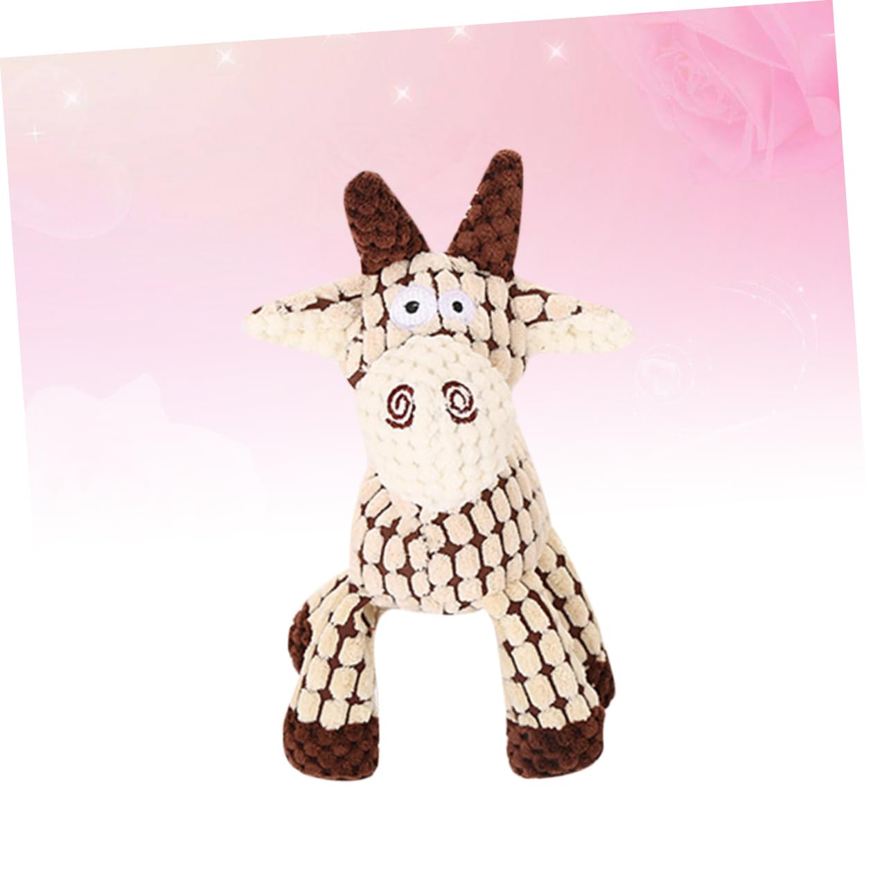 SUPVOX 3 Piezas Juguete para Masticar Perros Mascota de Peluche de Juguete cumpleaños Juguete Suave Juguetes para Perros pequeños Juguete Indestructible Burro de Juguete