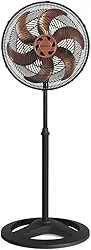 Ventisol Ventilador de Coluna Oscilante, Turbo 6 Pás Premium, Bronze, 40cm, 220V