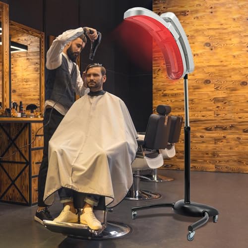 Stand Hair Dryer Professional Orbiting Rotating Hair Processor for Oil Treatments/Perms/Styling/Hair Care, Multifunctional Hair Dryer Accelerator for Salon and Home Use