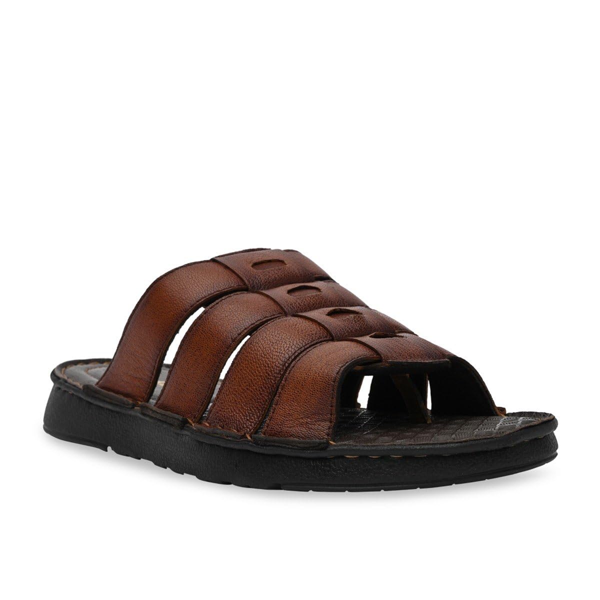 Mens Casual Leather Sandals-image-35