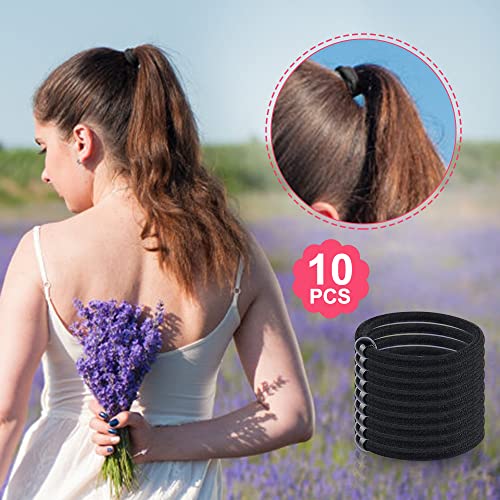 Topsy Tail Hair Tools, TsMADDTs 4 Pcs Topsy Tail Hair Loop Styling Tool, Hair Flip Tool with 10pcs Hair Ties, Pink - Thumbnail 6