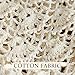 Babalet Women Cotton Crochet Beanie Hat Handmade Knit Floral Hollow Out Skull Cap Stretchy Slouchy Cutout Hats Summer Boho Fashion Crochet Hairnet Cover Caps,Lightbrown,1PCS