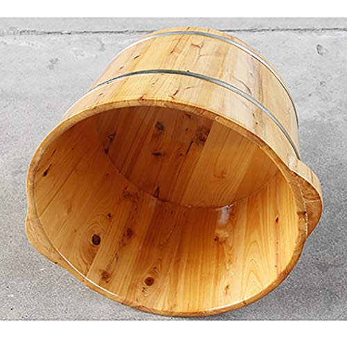 Balde de madera para spa de pies miniatura 5
