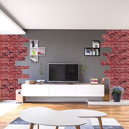 Papel tapiz autoadhesivo lavable de vinilo PVC removible pegatinas de pared impermeables 3