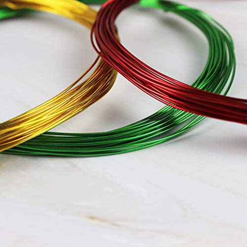 14 Rolls Colored Aluminum Craft Wire, 459 Feet 1mm Flexible Metal Artistic Floral Jewelry Beading Wire for DIY Jewelry Craft Making, Each Roll 32.8 Feet, 14 Colors - Image 5
