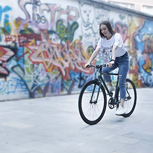 AVASTA Single-Speed Fixed Gear Urban Commuter Fixie Bike