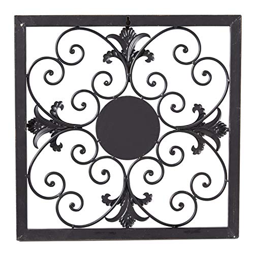 Deco 79 91561 Metal Fleur De Lis Home Wall Decor Wire Scroll Wall Sculpture thumb #9