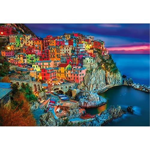 Buffalo Games - Peter Stewart - New Cinque Terre - 2000 Piece Jigsaw Puzzle For Adults -Challenging Puzzle Perfect for Game Nights - Finished Size is 38.50 x 26.50