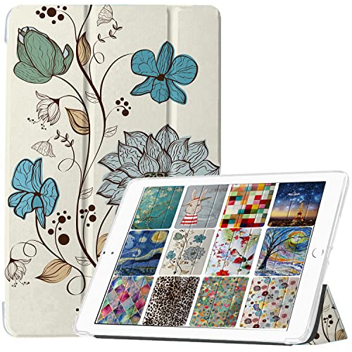 Image of DuraSafe Cases for iPad PRO 9.7 inch 2016 TPU Cover A1673 A1674 A1675 MLMP2HN /A MM172HN /A MLMN2HN /A MLMW2HN /A MLMX2HN /A MLMV2HN /A MLN02HN /A MLMY2HN /A MLN12HN /A MM1A2HN /A MLMQ2HN /A Printed Color Flowers