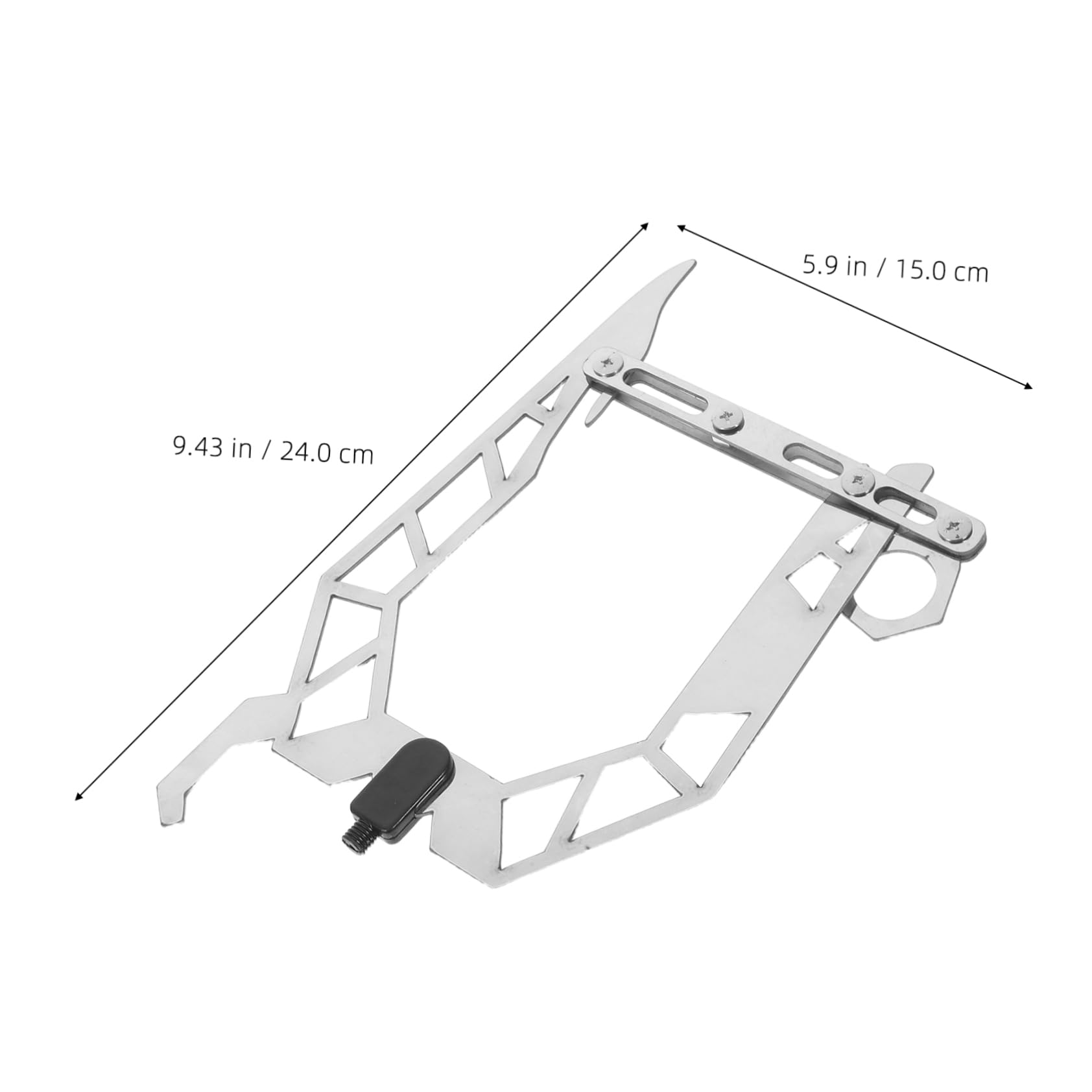 GALPADA Durable Stainless Steel Boat Hook Marine Boating Tools Attachment High Load Capacity
