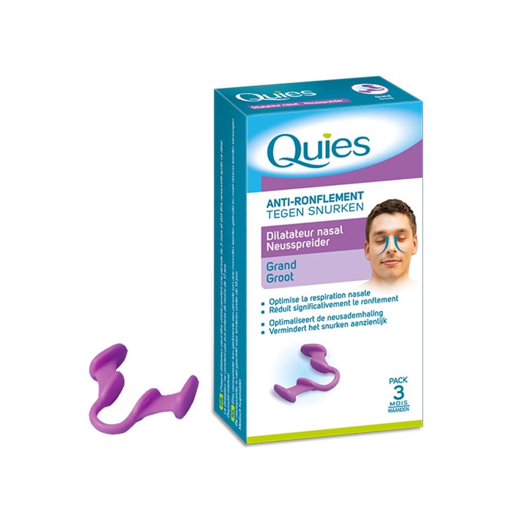 Quies Anti-​Snoring Nasal Dilator Large