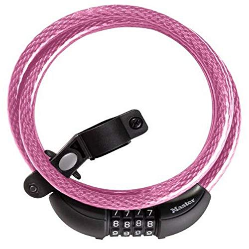 Master Lock Cable Lock, Set Your Own Combination Bike Lock, 6 ft. Long