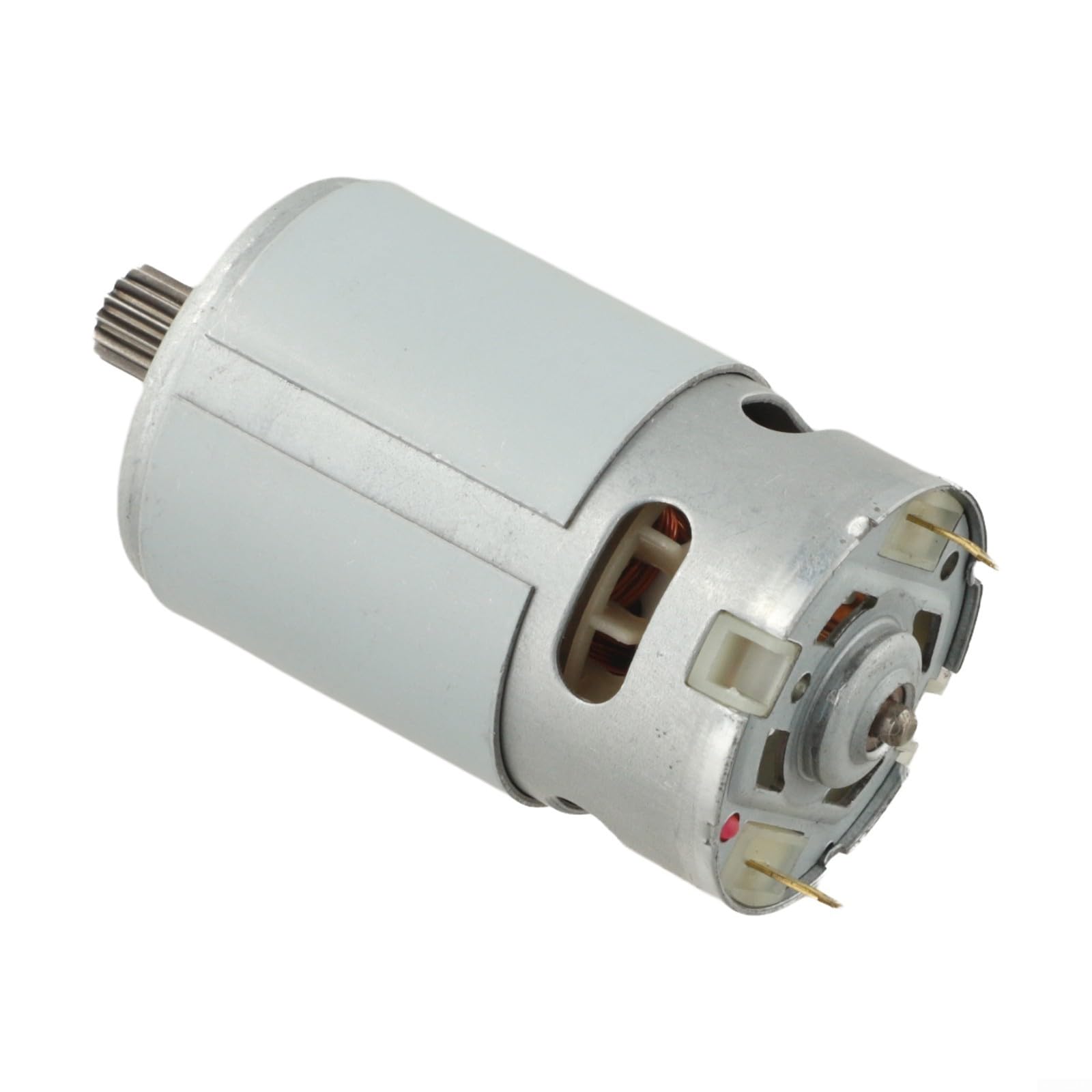 Motore RS550 21V DC per utensili elettrici senza fili incluso per motosega e sega a moto alternativo con 14 denti ingranaggio 8,2 mm