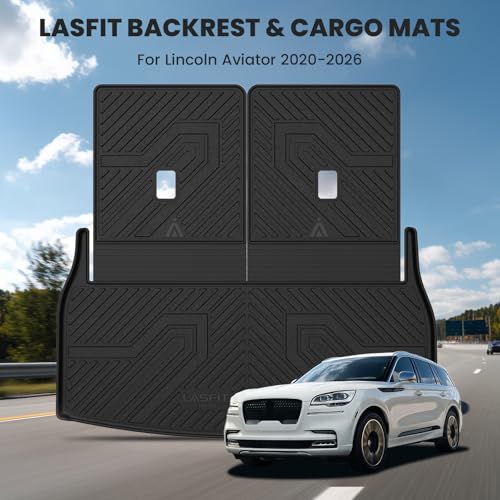 Image of LASFIT Cargo Mat & Backrest Mats for Lincoln Aviator 2020-2026