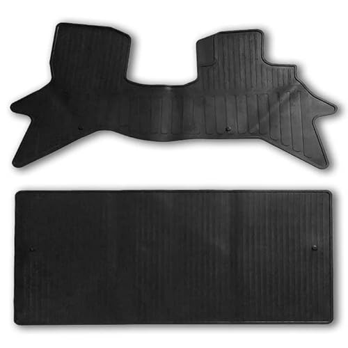 スズキ エブリィバン 用ゴムマット互換品 DA17V 令和6年3月〜 フロント/リアセット RM-360