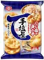 Amazon.co.jp: 亀田製菓 手塩屋 8枚入×5袋 : 食品・飲料・お酒