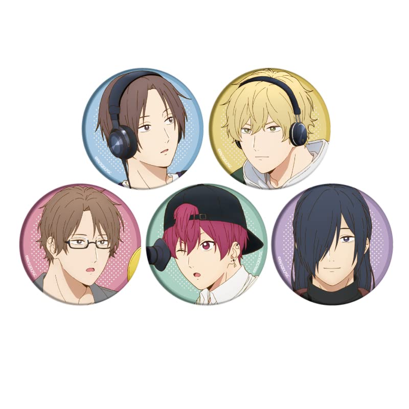 Cool Doji Boys 03 Movie Shooting Ver. [Drawn Illustration] Can Badge, Box of 5