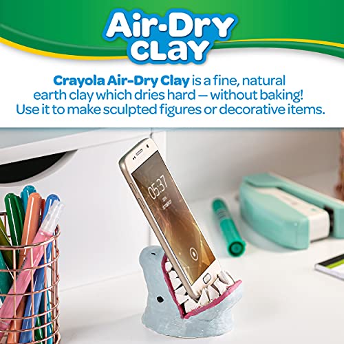 Image of Crayola Air Dry Clay for Kids - White, 25lbs, Teacher Wishlist Supplies, Classroom Must Haves, Bulk Modeling Clay for Kids, No Bake, Sculpting & Molding Material