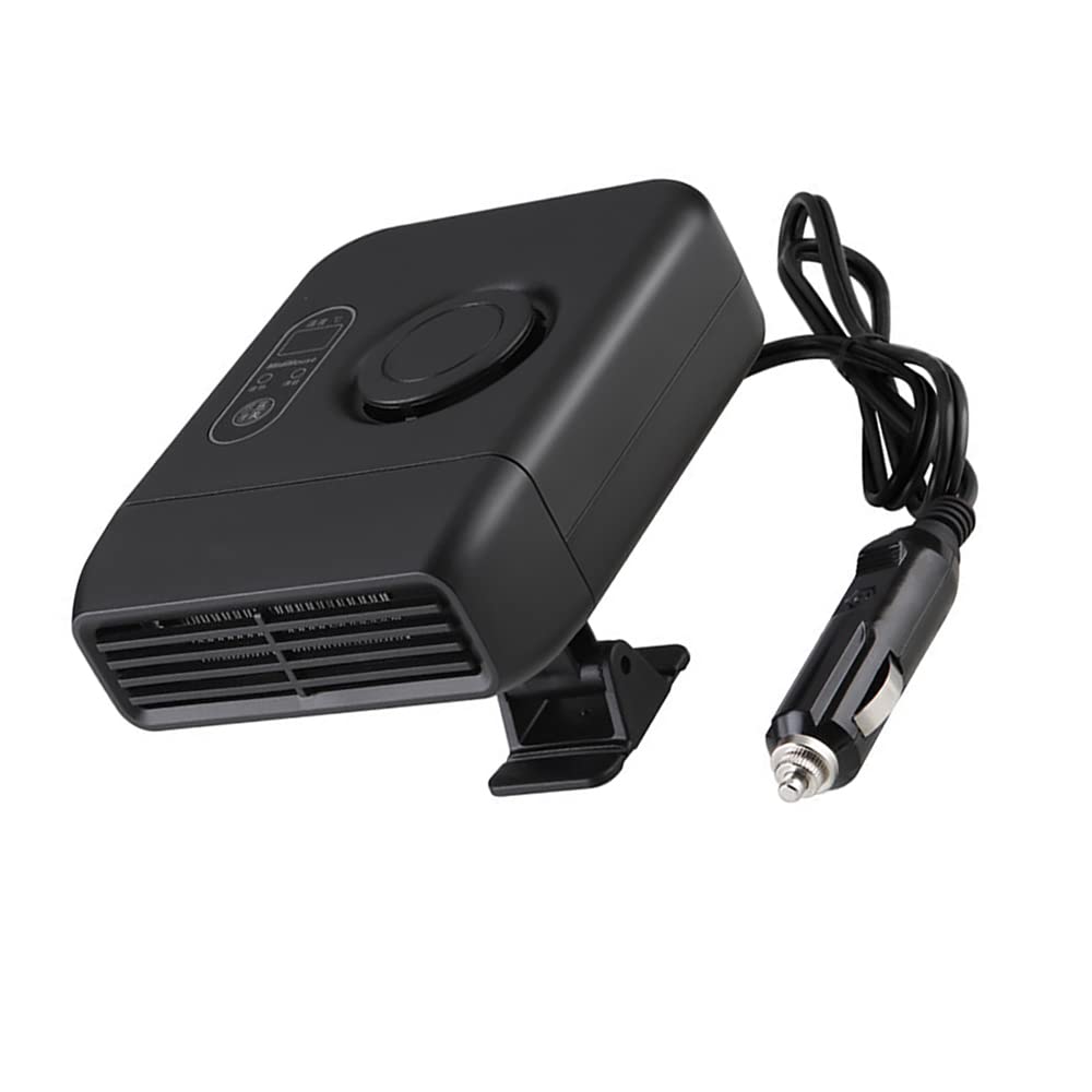 Riscaldatore per auto Riloer per camper, riscaldamento rapido, sbrinamento, sbrinatore, ventilatore per automobile, portatile, compatibile con la maggior parte dei modelli da 12 V.