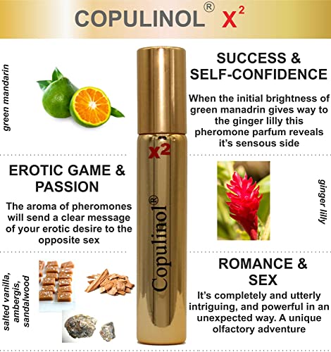 Copulinol 5ml 100% Feromoon & Copulinol X2 8ml roll-on feromone voor Vrouwen Trek Mannen aan - Afbeelding 6