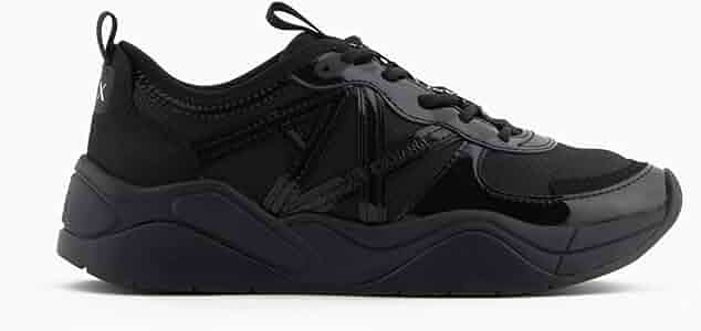 スニーカー ARMANI EXCHANGE Woman Sneakers Black XDX179XV930 N480 Amazon.com | A | X ARMANI EXCHANGE Women's Super Platform