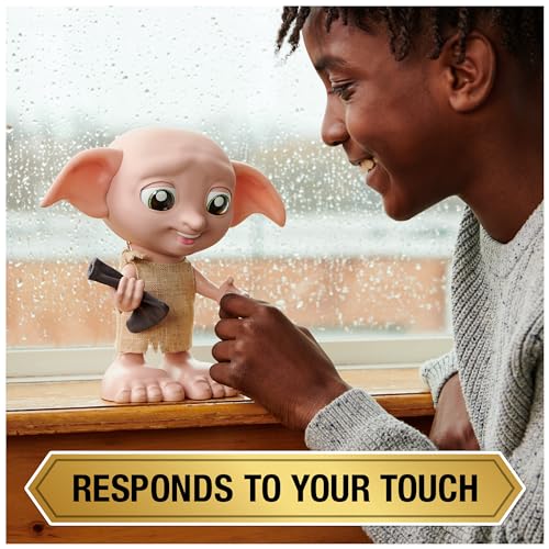 Muñeca interactiva Dobby mágico Harry Potter 8.5 in miniatura 6
