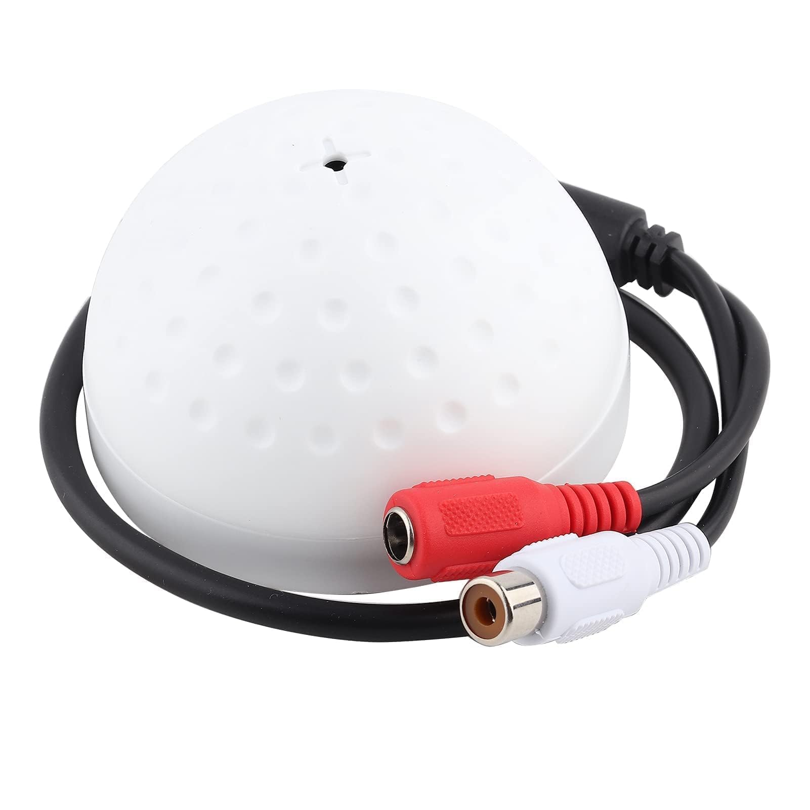 Microphone Mic Audio Pickup Device For Security Camera, 100 Square Meter Wide Range High Sensitive Audio Surveillance Microphone For Cctv Security 763741966454