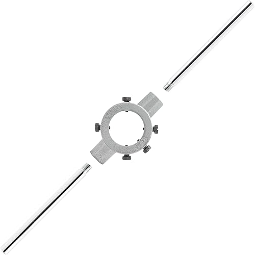 Miniatura 2 de Llave redonda de 2.17 pulgadas  2.165 in, soporte de mango de llave de troquel, soporte de mango de llave de troquel de alta resistencia (Métrica,