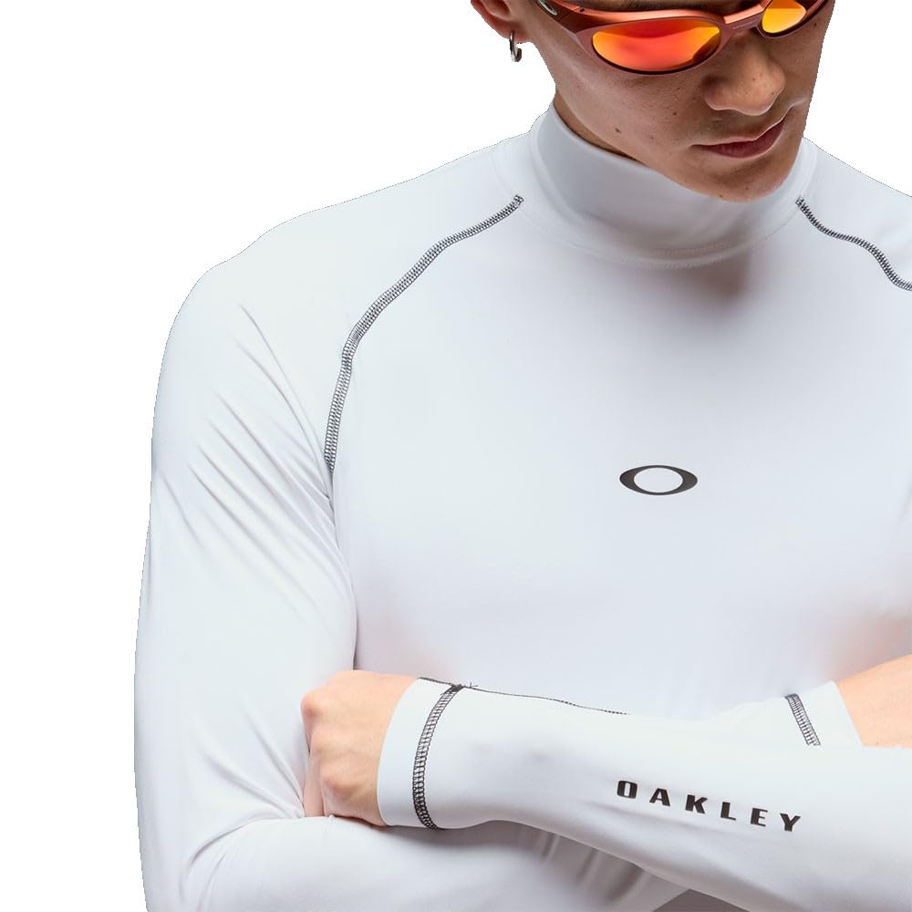 Oakley Herren Bhodi Ellipse Long Sleeve Rashguard Rash-Guard-Shirt (1er Pack)