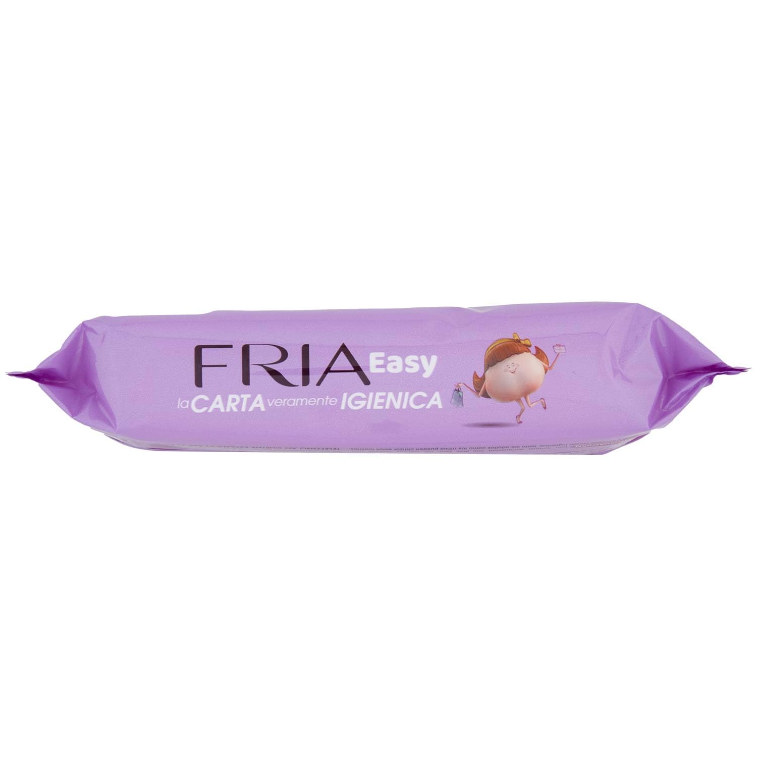 Fria Easy Carta Igienica Umidificata con Camomilla ad Effetto Emolliente e Lenitivo, Tessuto Gettabile nel WC, Dermatologicamente Testate, Confezione da 50 Salviette