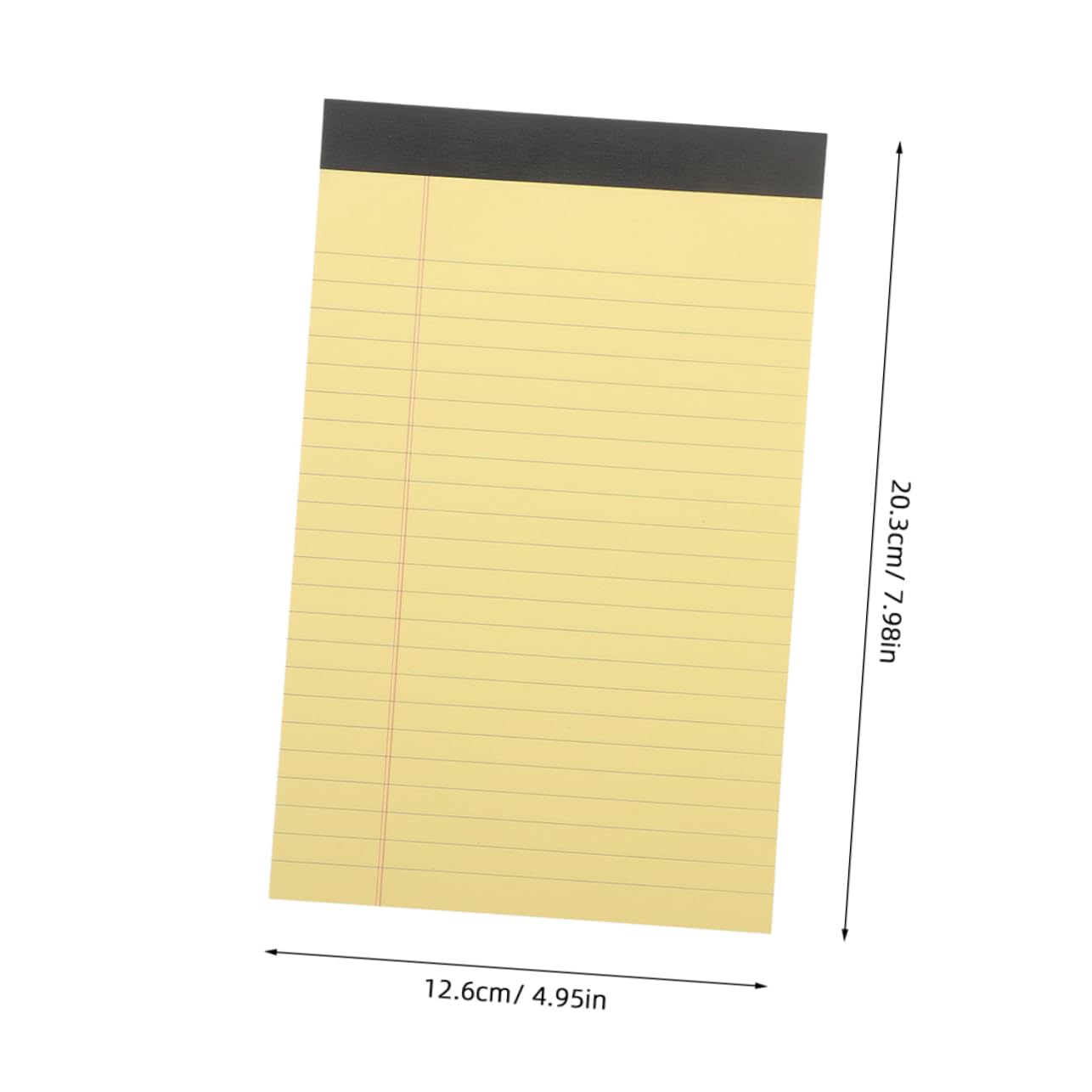 Bloc-notes Juridique Jaune Portable 12 Lots Papier à Notes