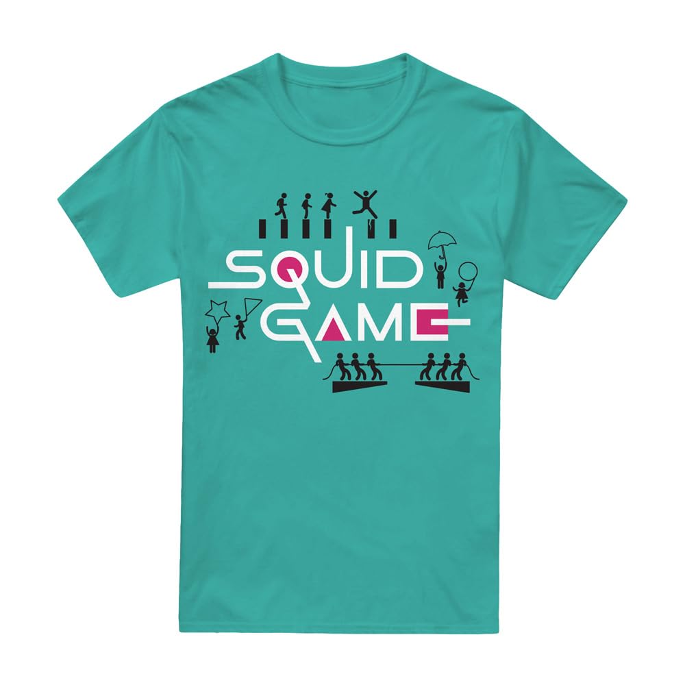 Squid Game - T-Shirt - Licensed T-Shirt - XXL - Jade