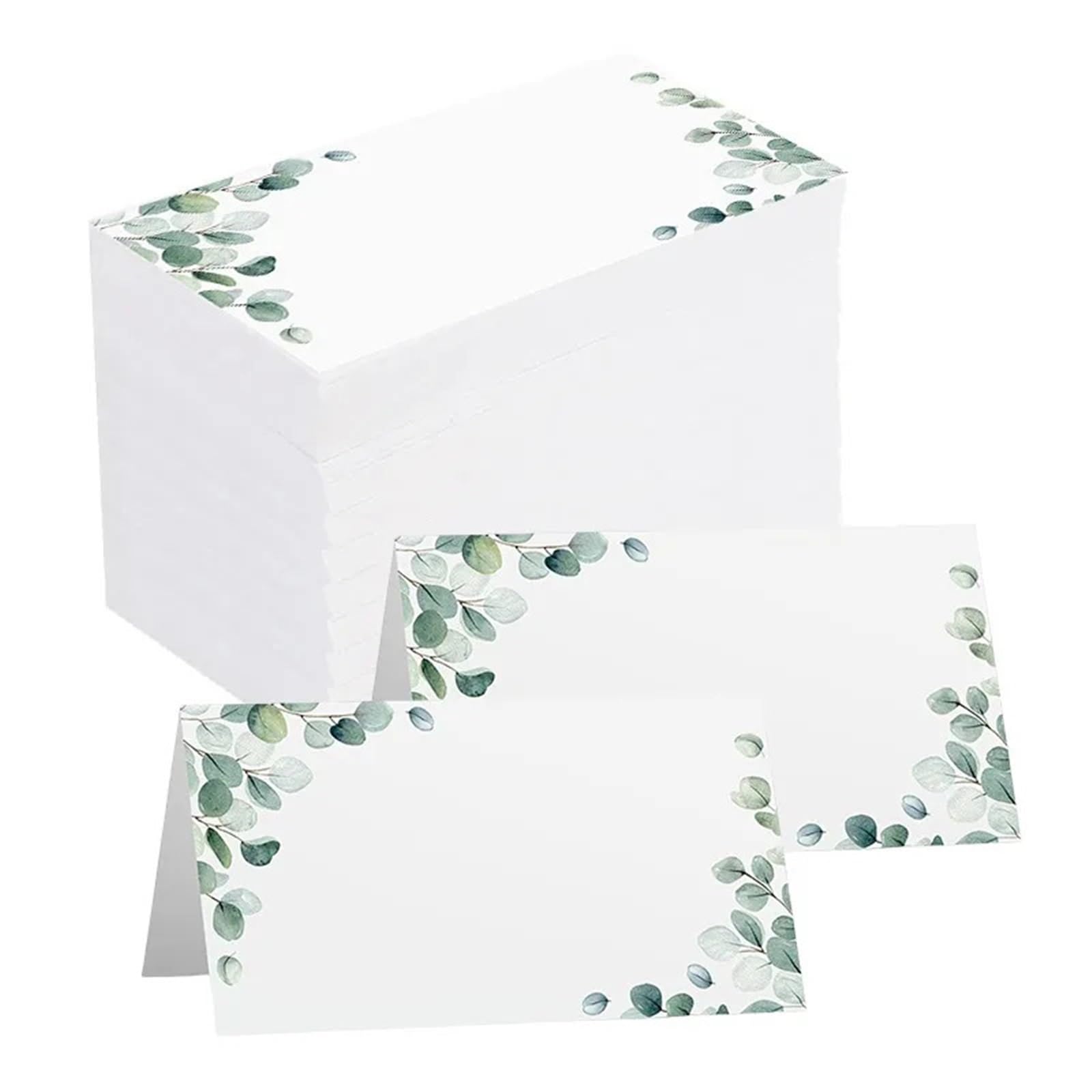 200 Stück Hochzeits-Sitzplatz-Nummern-Tischkarten, einfache frische Pflanzennamen, Tischkarten, Weihnachten, Geburtstag, Party-Gruß Für Partys