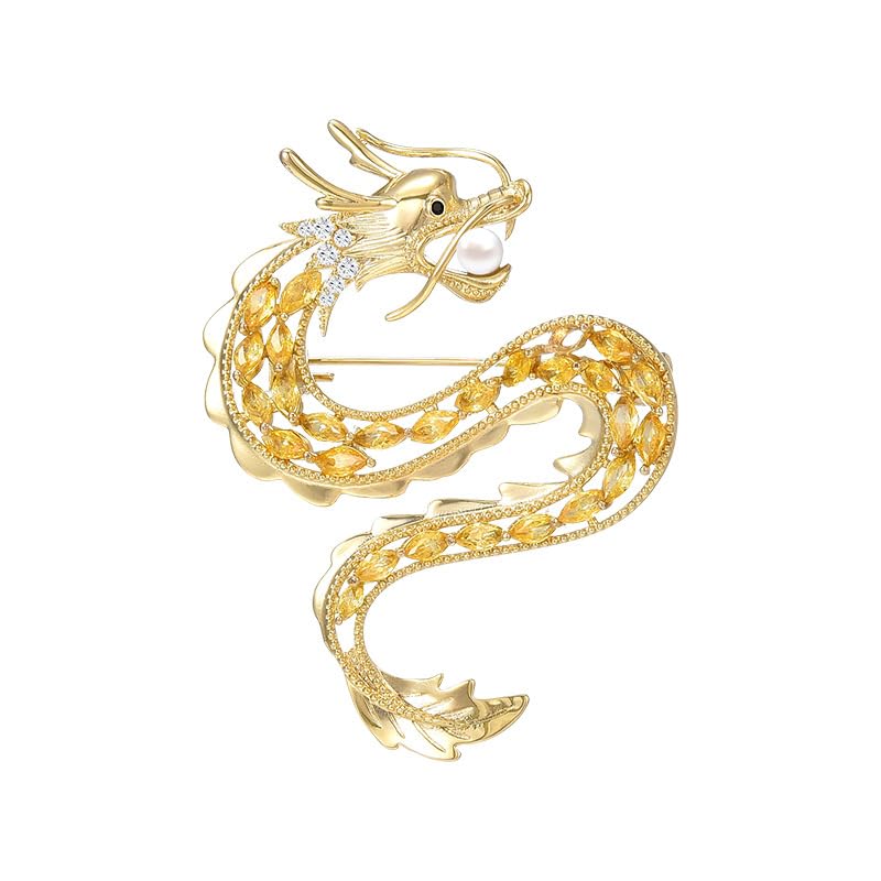 Image of Animal Brooch for Women Girls 18k Gold Plated Animal Brooch Pin Rhinestone Animal Brooch Lapel Pin Jewelry Thanksgiving Day Birthday Wedding Gifts for Mom Wife