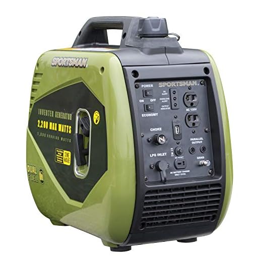 Buffalo Tools GEN2200DFI 2200W Dual Fuel Inv Generator